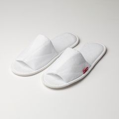 COTTON SLIPPERS - OPEN TOE PAPER BAND