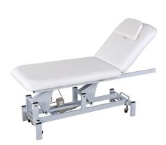 ELECTRIC BEAUTY BED WHITE W/BACK ADJUST