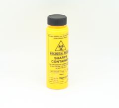 SHARPS CONTAINER 125ml BIOCAN (YELLOW)